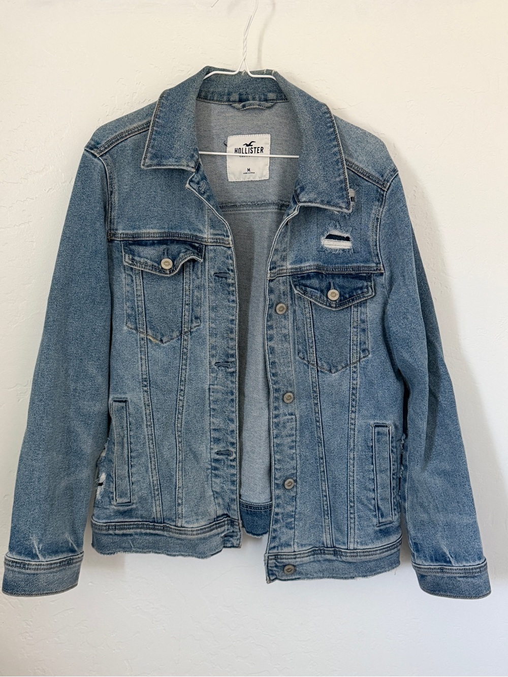 Hollister Women’s Light Blue Denim Jacket